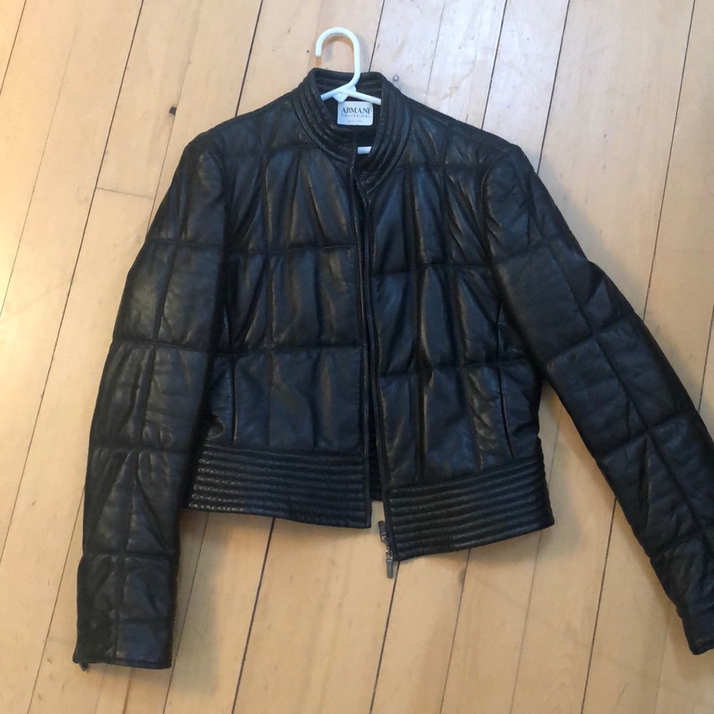 Vintage Giorgio Armani Leather jacket